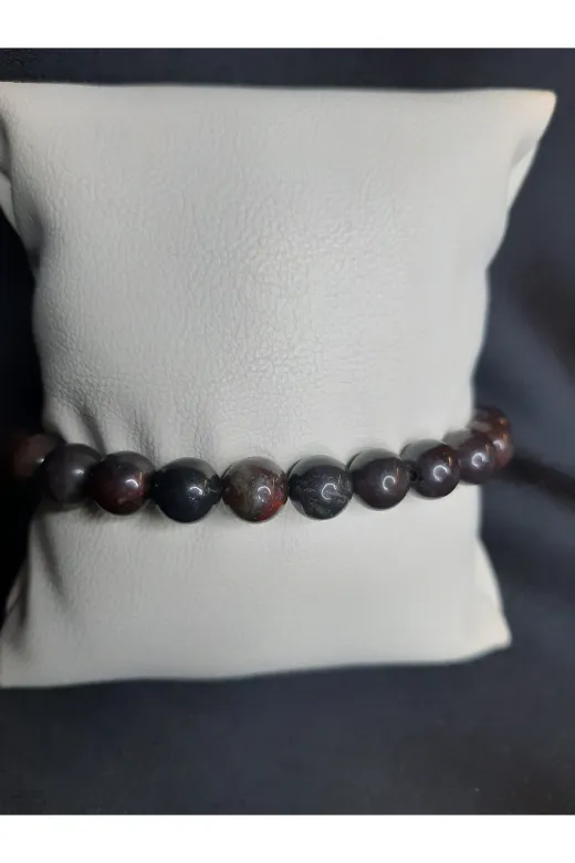 MRYart KM000000394 Kızıl Kaplan Gözü Doğaltaş Bileklik Tarz Ürün Unisex