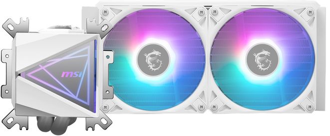 MSI MAG CoreLiquid I240 240 mm Beyaz Sıvı Soğutucu