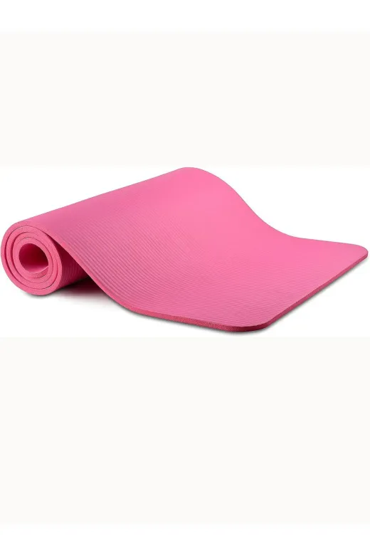 MultiFlexPro MF191 Konfor Zemin 10 Mm Pilates Minderi Taşıma Askılı Pilates Yoga Matı Minderi Seti 10 Mm Pembe