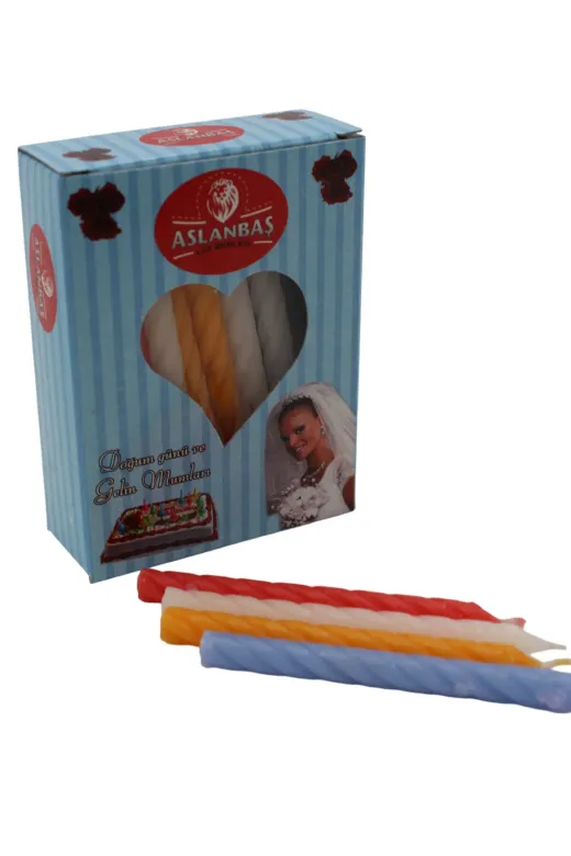 MyReal hczmum01 Doğum Günü Ve Gelin Mumu 24'lü