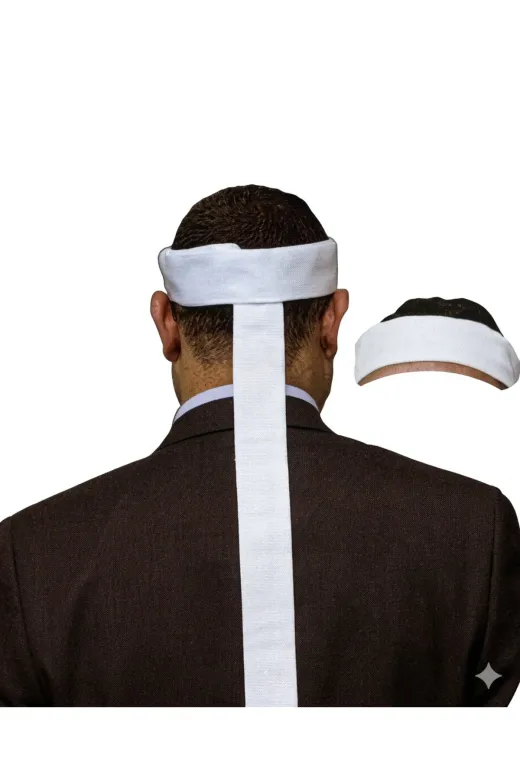 MyReal hczsrk001 Özel Hazır Dolama Sarık 7X190Cm Cepte Taşınabilir