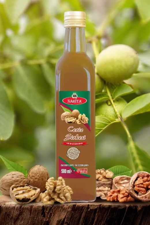 Nahita RT-RYL-HMR10132 Ceviz Sirkesi % 100 Doğal Katkısız 500 Ml