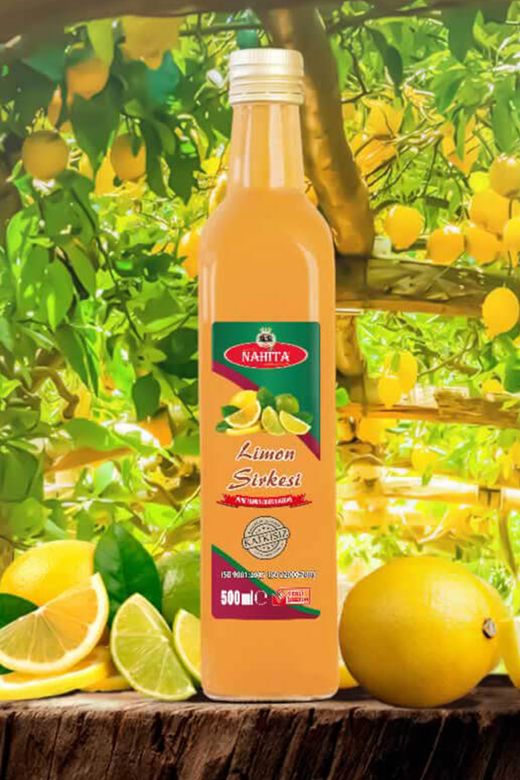 Nahita RT-RYL-HMR10139 Limon Sirkesi % 100 Doğal Katkısız 500 Ml