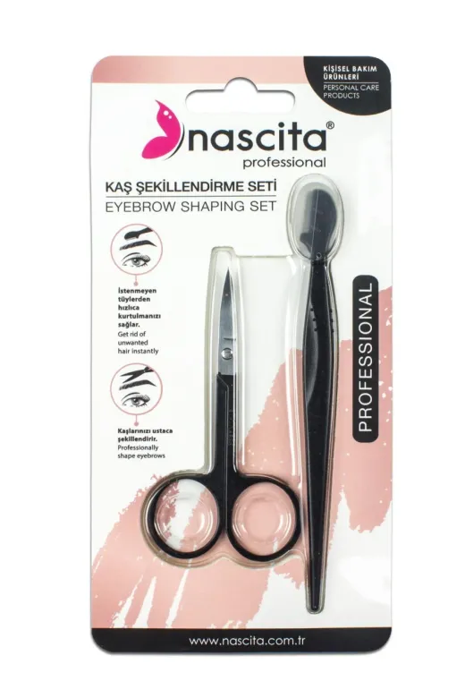 Nascita NASRAZOR0004 Ustura Ve Kaş Makası Seti 2Li - 04