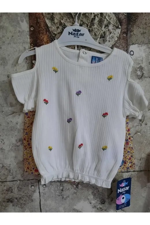 Nazar TYC88D564BD9222D42CAAE200 Çicek Nkş Süprem Kiz İkili Takim