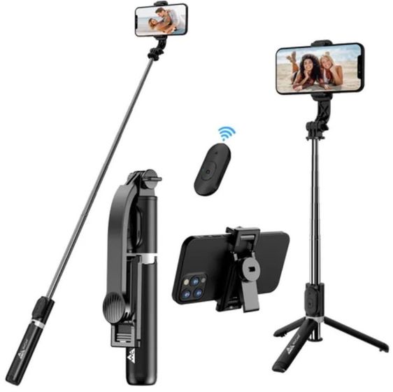 Neepho P170S Uzatılabilir Elde Taşınabilir Sabitleyici Standı Selfie Çubuğu