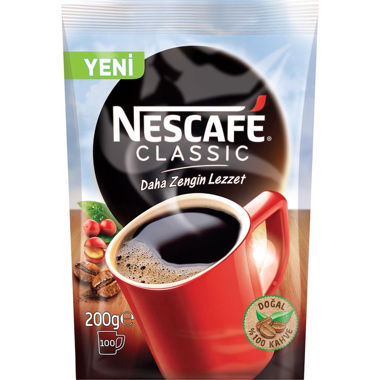 Nescafe Klasik Poşet 200 Gr