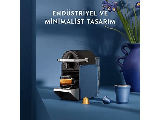 Nespresso 1237194 D62 Pixie Mavi Kahve Makinesi