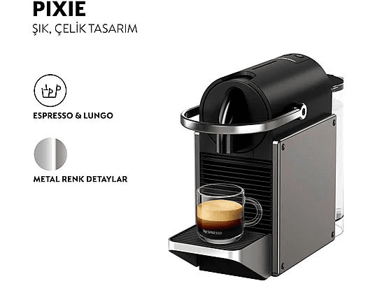 Nespresso 1243512 C62 Pixie Titan Kahve Makinesi