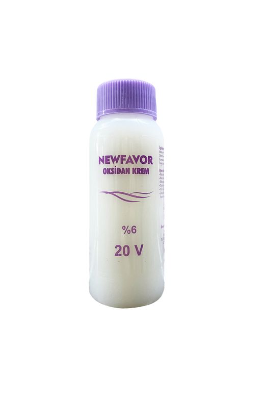 New Favor RT-RYL-1NF1001-20 Oksidan Krem Saç Boya Sıvısı 6'lık 20 Volüme 60 Ml