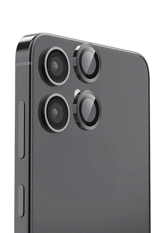Newface Samsung Galaxy A06 Raze Metal Kamera Lens - Siyah