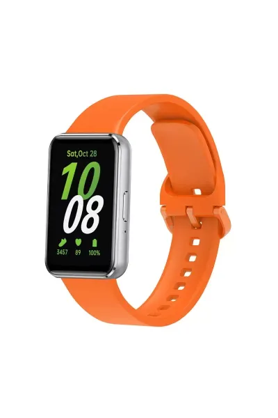 Newface Samsung Galaxy Fit 3 Klasik Kordon - Turuncu