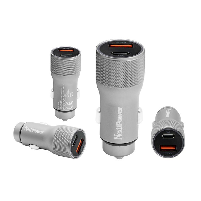 Next Power NP525 USB/PD Araç içi Hızlı Şarj Adaptörü - Gri