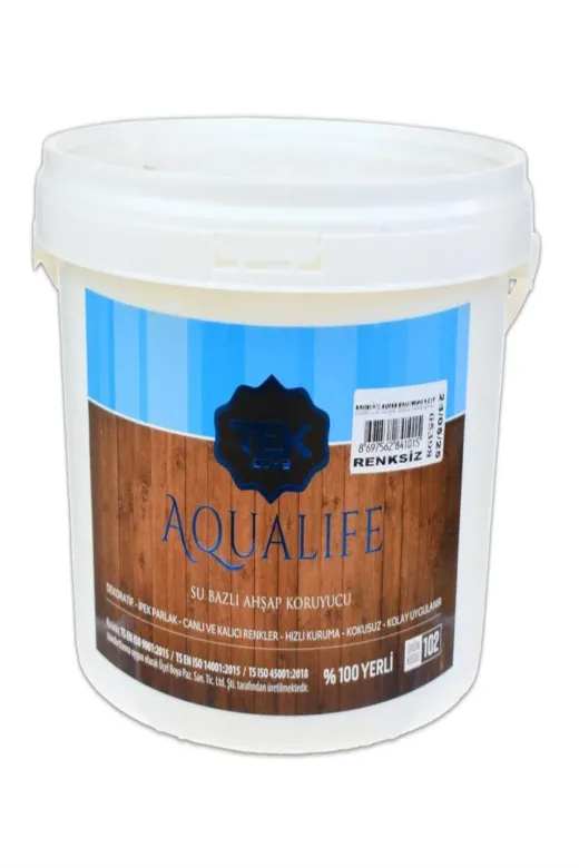 Nextpage 138246279893 Tek Aqualine Ahşap Koruyucu Boya 2,5 Lt Renksiz