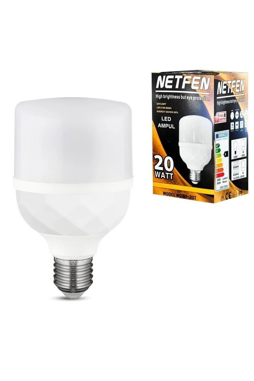 Nf-20t Netfen Led Ampul 220W 2400 Lümen Beyaz E27