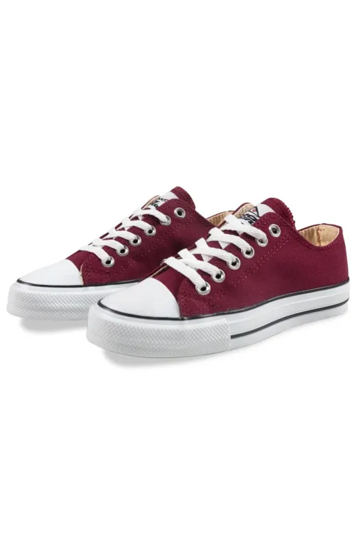 Nfr-1082-Bordo Genç Günlük Ayakkabı