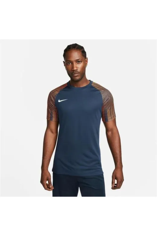 Nike DH8031-411 Dri-Fit Academy Erkek Lacivert Yuvarlak Yaka Forma