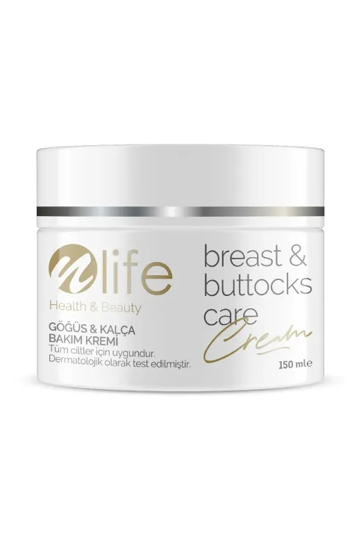 Nlife Tüm Ciltler İçin Uygundur Göğüs Ve Kalça Bakım Kremi / Toparlayıcı / Onarıcı / Tüm Ciltler 150 Ml