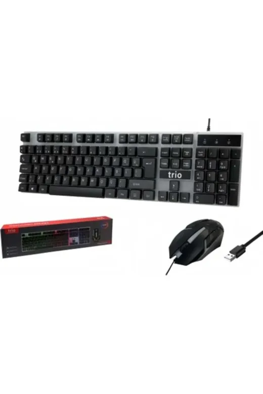No 35 MK3535gztk-405093 Trio Trk200 Q Trk Usb/q Mekanik Hisli Rgb Işikli Gaming Klavye