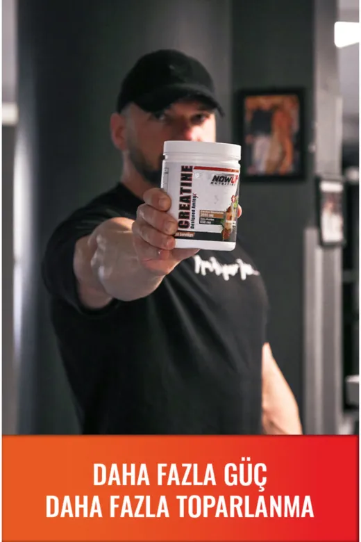 NOWUP NUTRITION 06NOWUP Creatine Power Effect | Kas Büyümesi Ve Güç Artışı | 360 Gr | Tropikal Meyve Aromalı