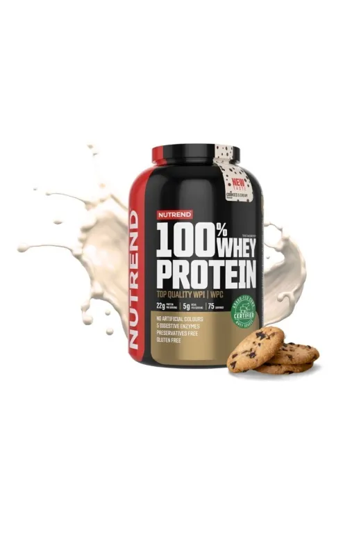 Nutrend 0d1e1b7b-fb9f-52b6-9eb1-1e34ab425adf Whey Protein Tozu-Cookies & Cream 2250 Gr 75 Servis