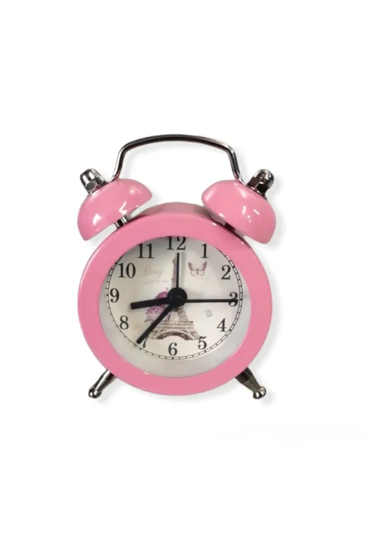 odix TYC00230583314 Mini Masaüstü Analog Dekoratif Çalar Saat Masa Saati