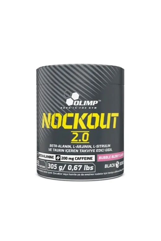 Olimp OLIMP0030 Nockout 2.0 305 Gr Pre-Workout 50 Servis