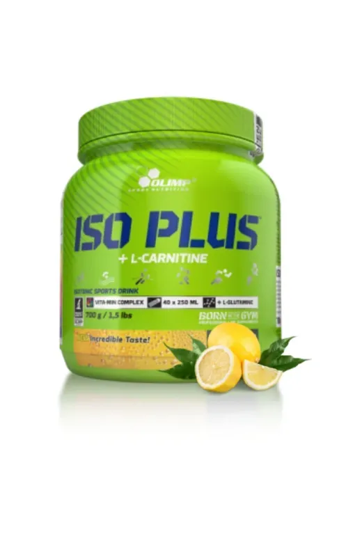 Olimp ZMR233211001 İso Plus Isotonic Drink + L-Carnitine Limonlu 700 Gr