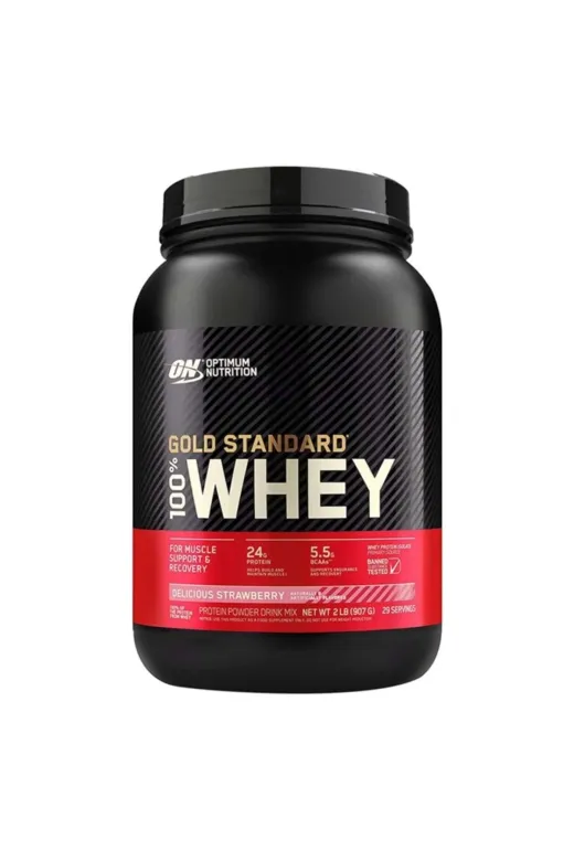 ON Optimum Nutrition ST00984 Gold Standard Whey Protein Tozu 908 Gr Strawberry