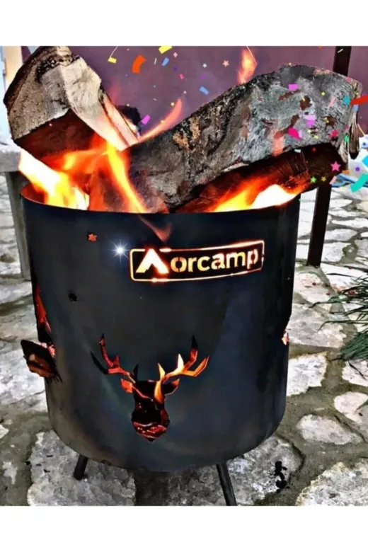 Orcamp 24845456411 Doğa Şöminesi 34 Cm Ds-340