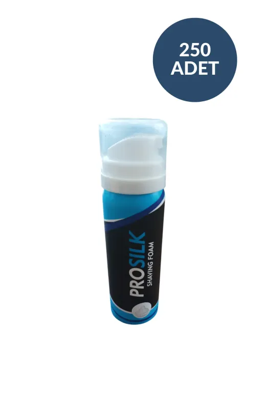 otel bukleti 50trasbuklet250 250 Adet Seyehat Boy Traş Köpüğü 50 Ml + 100 Adet Mini Sabun Hediye