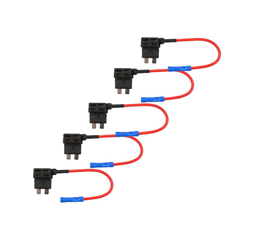 Otoak 113126453 Standart Bıçak Sigorta Çoklayıcı Fuse Tap 5 Adet