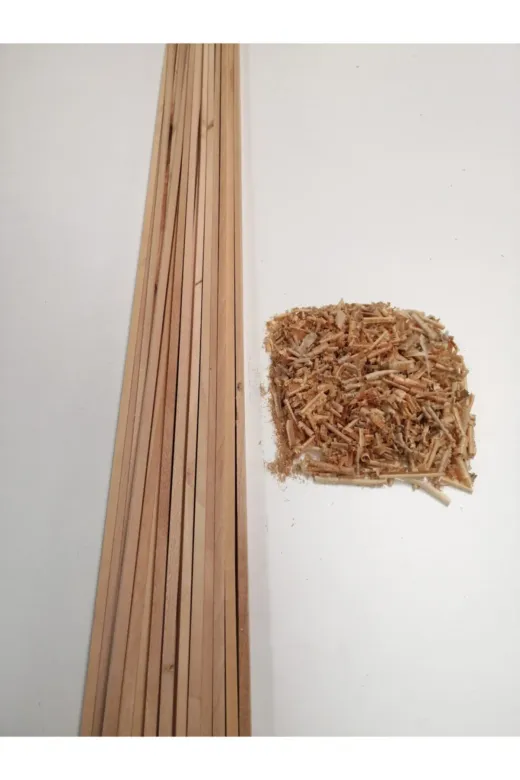 ottoahşap CC55 Çam Maket Çıtası 5 Mm X 5 Mm X 100 Cm Çam 10 Adet