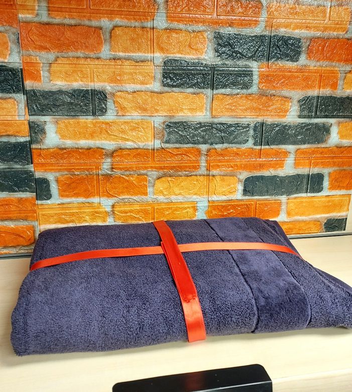 Özdilek Svv Border Yeni Seri Banyo Havlusu (76x147) - Dark Plum (K.Mürdüm)