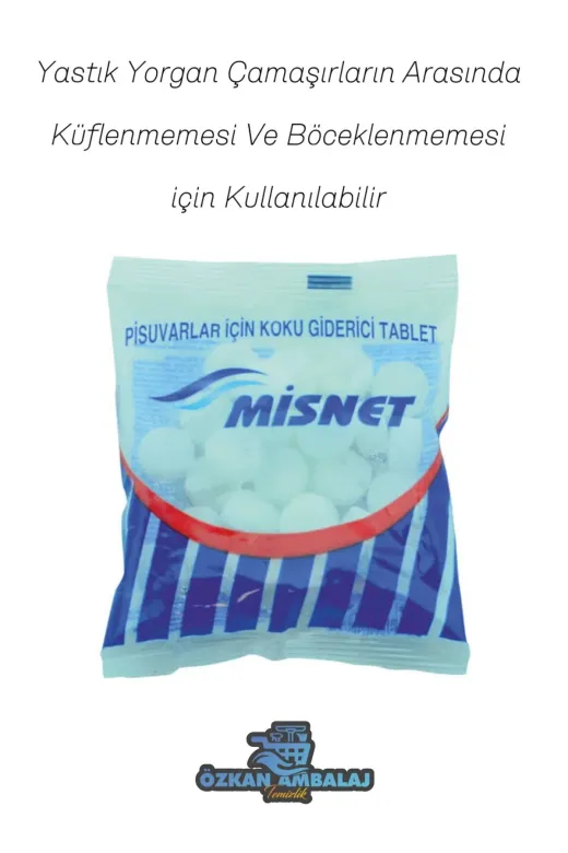 Özkan Ambalaj Temizlik 2091 Pisuvar Koku Giderici Tablet Naftalin