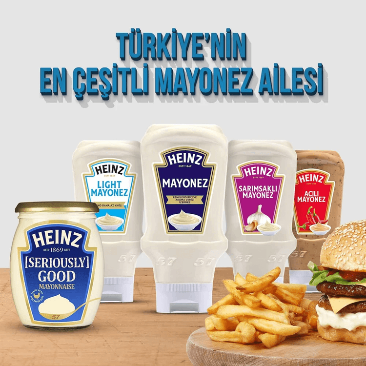P8OvXygLwj Heinz Sarımsaklı Mayonez 400Gr