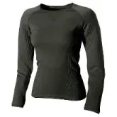 Patagonia Kadın Cap MW Variable Knit Crew/Teknik Termal Üst - Beden: M, Renk: Antrasit