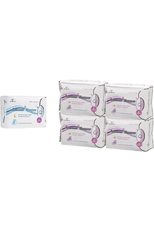 Pazarcan bevaBEVA841937 Airiz Hijyenik Kadın Pedi 4 Paket 10'lu Gündüz 1 Paket 8'li Gece