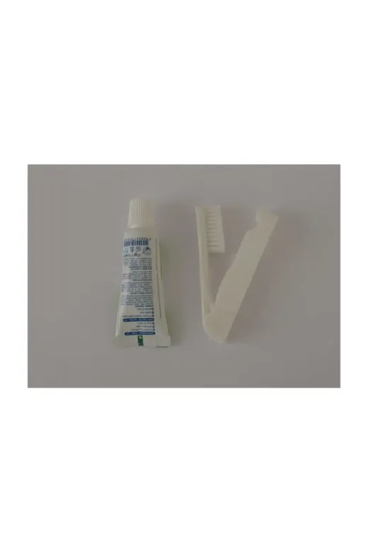 PazarPazartesi PZRPZRT0033 25 Adet Diş Seti, Katlanır Diş Fırçası Ve 17 Gr Diş Macunu Poşetli 2Li Set, Seyahat Tipi Diş Fırçası