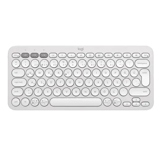 Pebble Keys 2 K380s BT Klavye Beyaz