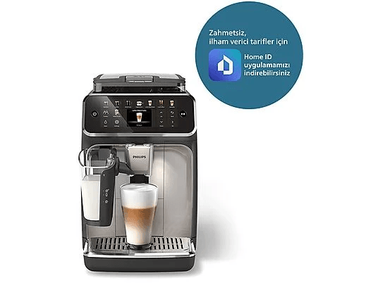 Philips 1236615 Ep5547/90 Tam Otomatik Espresso Makinesi Krom Siyah