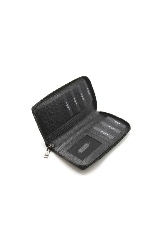 Pierre Cardin PierreCardinPC11056 Hakiki Deri Fermuarlı Uzun Cüzdan (Orjinal Pc11056)