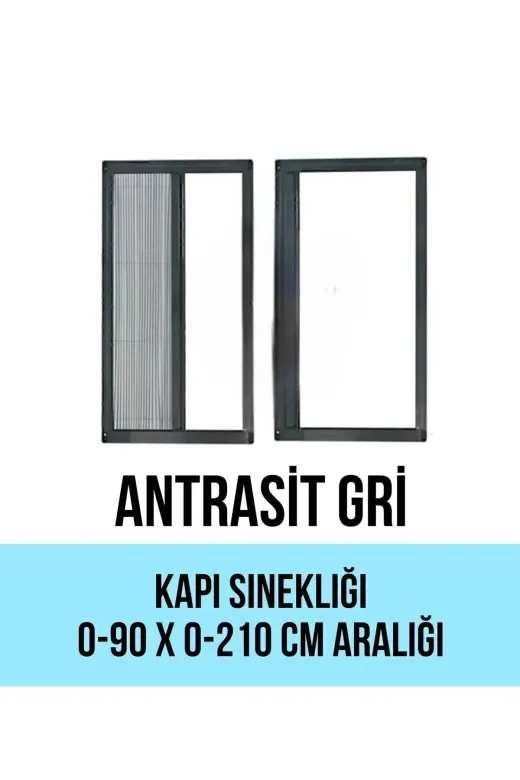 Plisem MRCPLİSEALTINMEŞE Plise Pileli Sürgülü Sineklik 0-90 X 0-210 Cm, Ahşap Kapı ,pimapen Kapı )Pilise