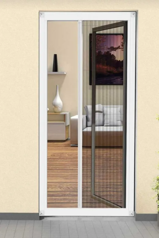 Plisem TYC00098584920 Plise ( Akordiyon - Sürgülü - Katlanır ) Renkli Kapı Sineklik- Veli Yapı Market