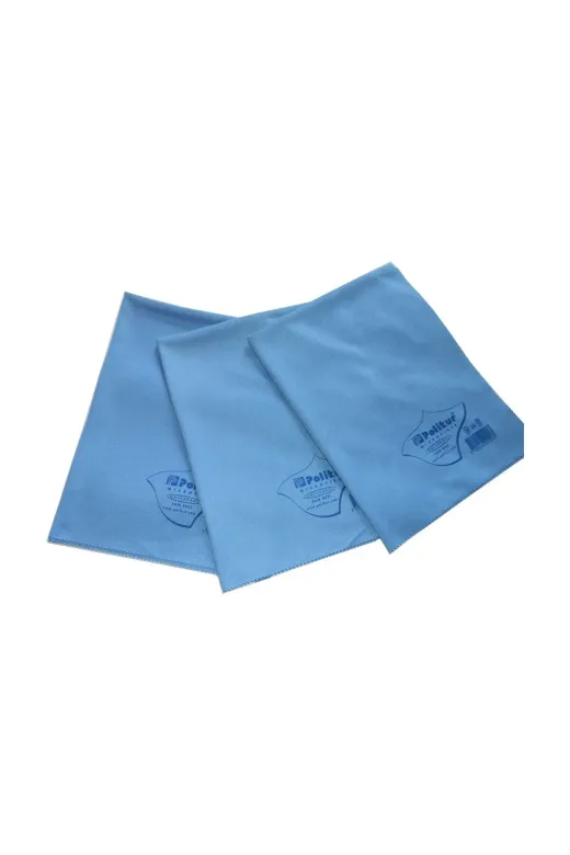 Polikur SRS000020 3220 Universal Mikrofiber Cam Bezi 40X50 Cm. (3 Adet)