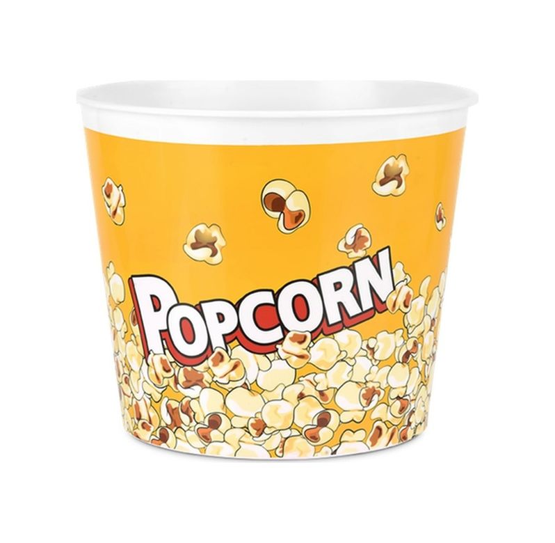 Popcorn Mısır Kovası Dekoratif - Dev Boy