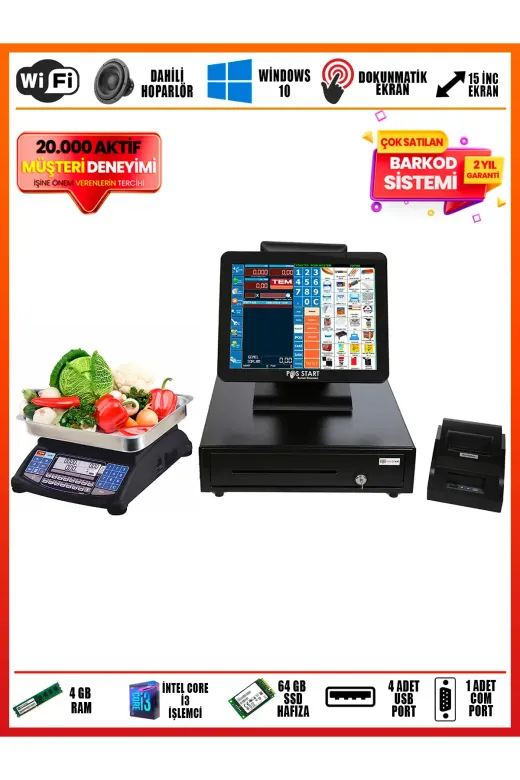 POS START Elt-set Barkod Sistemi | Elite Set