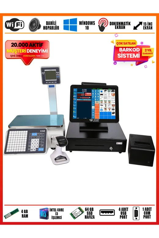 POS START MSTR-SET Barkod Sistemi | Master Set