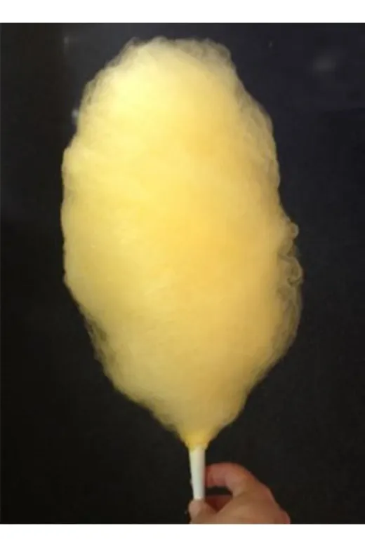 Potporiks 1001527 Limon Aromalı Pamuk Şeker Toz Şekeri 3,5 Kg. - Pamuk Şeker Yapımı Için