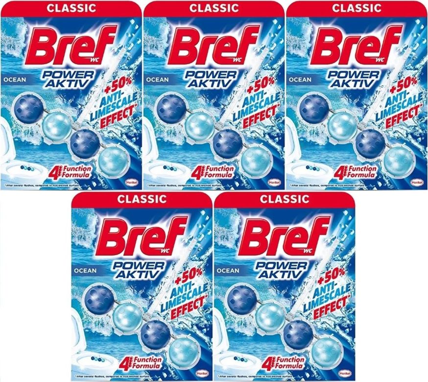 Power Aktiv Klozet Bloğu Okyanus Kokulu (5 Li Set) (5PK*1)